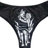 Toxic as Hell Strapless Bikini Set